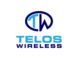 Telos Wireless logo design by abss