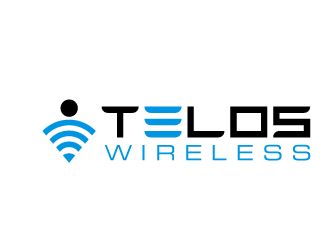Telos Wireless logo design by tec343