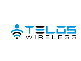 Telos Wireless logo design by tec343