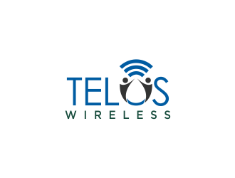 Telos Wireless logo design by menanagan