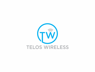 Telos Wireless logo design by hopee