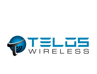 Telos Wireless logo design by tec343