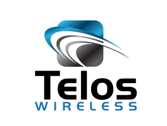 Telos Wireless logo design by Dawnxisoul393
