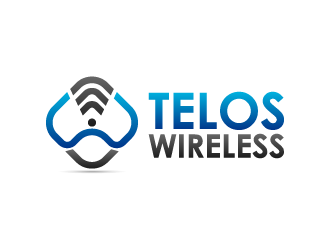 Telos Wireless logo design by BrightARTS