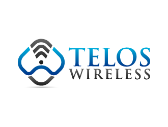 Telos Wireless logo design by BrightARTS