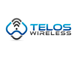 Telos Wireless logo design by BrightARTS