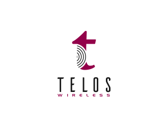 Telos Wireless logo design by SmartTaste
