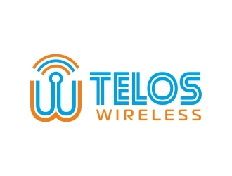 Telos Wireless logo design by adwebicon