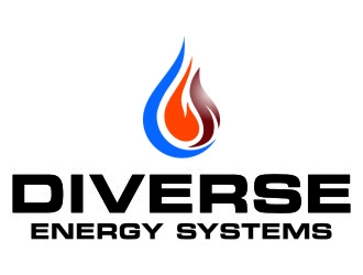 Diverse Energy Systems logo design by jetzu