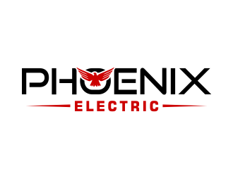 Phoenix Electric logo design by Girly
