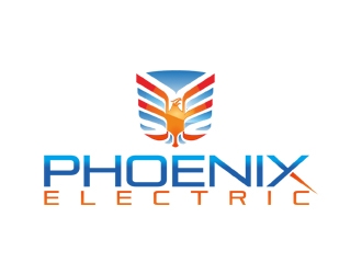 Phoenix Electric logo design by rahmatillah11
