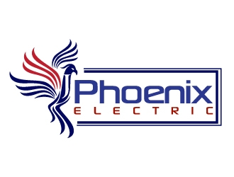 Phoenix Electric logo design by Dawnxisoul393