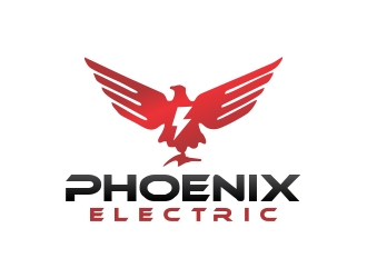 Phoenix Electric logo design by ruki