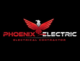 Phoenix Electric logo design by REDCROW