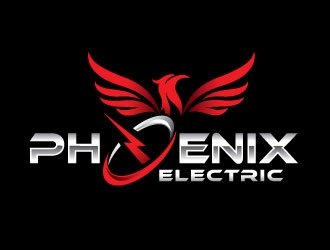 Phoenix Electric logo design by REDCROW