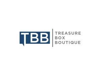 Treasure Box Boutique  logo design by bricton