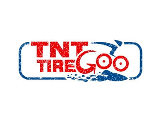 TNT Tire Goo logo design by josephope