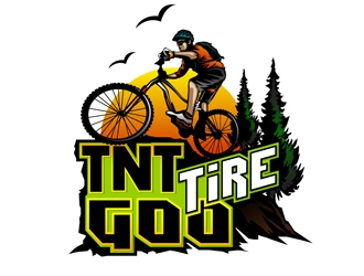 TNT Tire Goo logo design by DreamLogoDesign