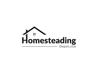 Homesteading Depot /Homesteadingdepot.com logo design by alby