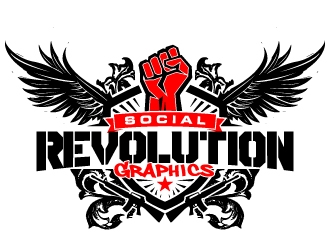 Social Revolution Graphics logo design by jaize