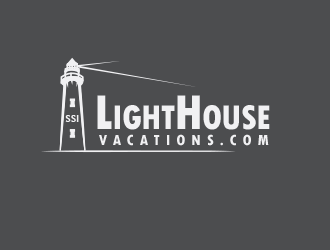 Lighthouse Vacations logo design by BeDesign