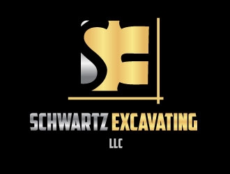 schwartz excavating llc logo design by Muhammad_Abbas