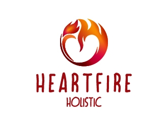 HeartFire Holistic logo design by josephope