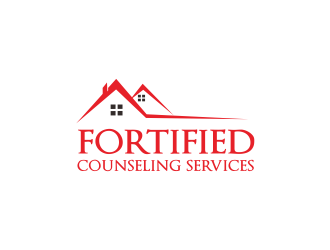 Fortified counseling services logo design by Greenlight