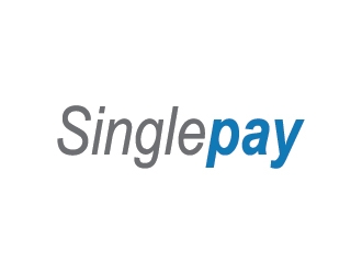 Singlepay logo design by udinjamal