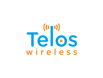 Telos Wireless logo design by menanagan