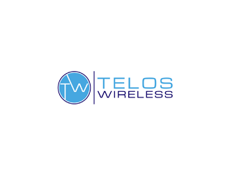 Telos Wireless logo design by johana