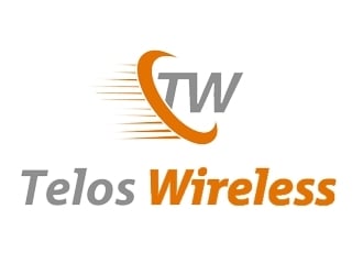 Telos Wireless logo design by bougalla005