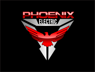 Phoenix Electric logo design by bosbejo