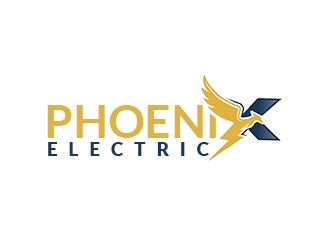 Phoenix Electric logo design by zizo