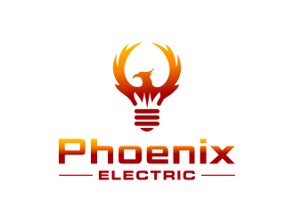 Phoenix Electric logo design by aldesign