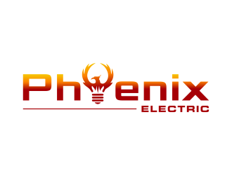 Phoenix Electric logo design by aldesign