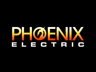 Phoenix Electric logo design by kunejo