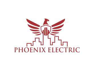 Phoenix Electric logo design by sokha