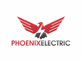 Phoenix Electric logo design by rokenrol