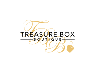 Treasure Box Boutique  logo design by johana