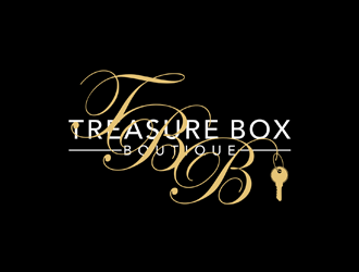 Treasure Box Boutique  logo design by johana