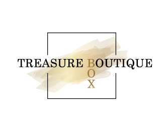 Treasure Box Boutique  logo design by REDCROW