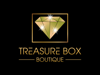 Treasure Box Boutique  logo design by IrvanB