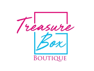 Treasure Box Boutique  logo design by shernievz