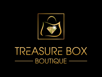 Treasure Box Boutique  logo design by IrvanB