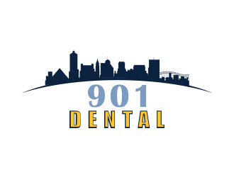 901 Dental logo design by MariusCC