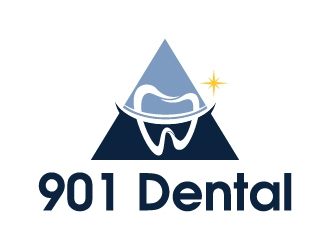 901 Dental logo design by abss