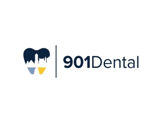 901 Dental logo design by amar_mboiss