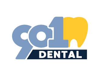 901 Dental logo design by azure