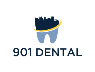 901 Dental logo design by noerhidayah